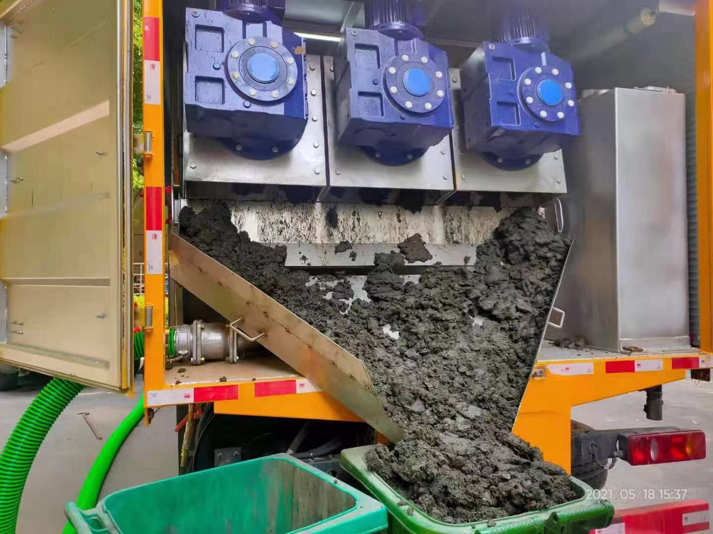 宣化化粪池清掏城市维护站-泥浆净化干湿分离处理